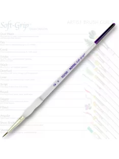 Ecset, Soft Grip természetes haszású szintetikus szálú kerek 0