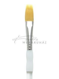   Ecset, Soft Grip Gold Taklon macskanyelv alakú fésűs ecset 1/2"