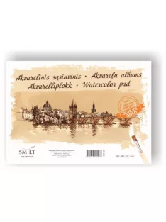 Akvarellfüzet GOLD iskolásoknak (142) A3, 200 gr, 10 lap