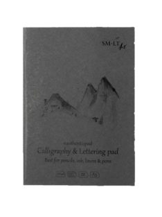   Kalligráfiatömb - SMLT Calligraphy - Lettering Pad, 100g, 50 lapos, A5