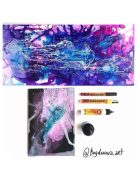 YUPO Markertömb - Eredeti YUPO papírból készült SMLT Marker Pad PRO, ragasztott, 200gr 10 lapos A4