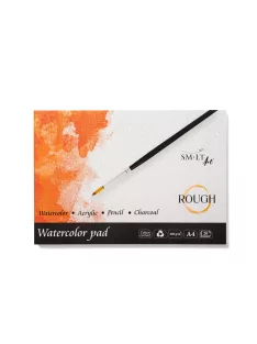   Akvarelltömb - SMLT Watercolor Rough 260gr, 20 lapos művésztömb - Érdes felületű, A4