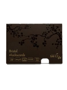   Bristol vázlatkártyák dobozban - SMLT Bristol haikucards - 308gr, 12 lapos, A5