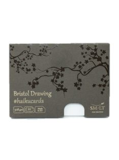   Bristol vázlatkártyák dobozban - SMLT Bristol haikucards - 308gr, 20 lapos, 14,7x10,6cm