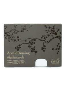  Akril festőkártyák dobozban - SMLT Acrylic haikucards - 420gr, 20 lapos, 14,7x10,6cm