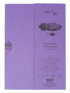 Pasztellelltömb mappában - SMLT Ingres Sketch Pad 130gr, A4