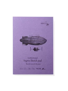 Vázlattömb - SMLT Ingres Sketch Pad Authenticpad 130gr, 30 lapos, A4, ragasztott