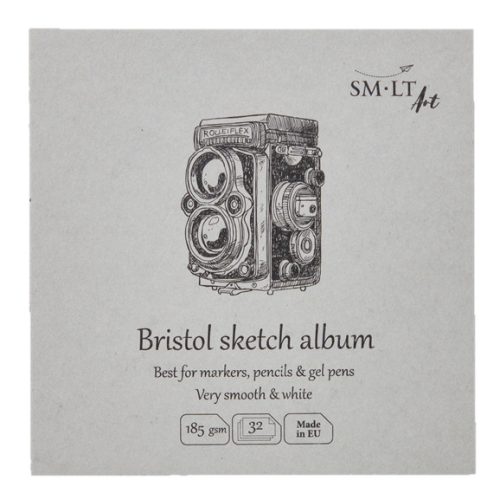 Bristol mini album - SMLT Bristol sketch album 185gr, 32 lapos, 14x14cm