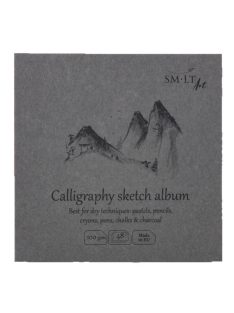   Mini album kalligráfiához - SMLT Calligraphy sketch album 100gr, 48 lapos, 14x14cm