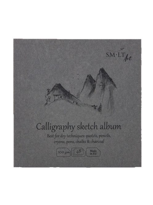 Mini album kalligráfiához - SMLT Calligraphy sketch album 100gr, 48 lapos, 14x14cm