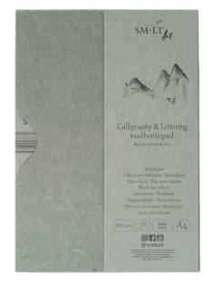   Kalligráfiatömb mappában - SMLT Calligraphy & Lettering Pad, 100g, 50 lapos, A4 - Kifutó termék
