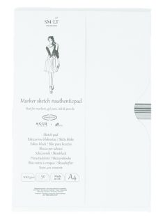 Markertömb mappában - SMLT Marker Sketch Pad 100gr, A4, 50 ív - Megszűnt