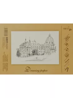 GOLD Rajztömb iskolásoknak - 160 gr, 20 lap, A3