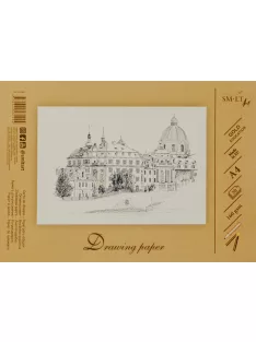 GOLD Rajztömb iskolásoknak - 160 gr, 20 lap, A4