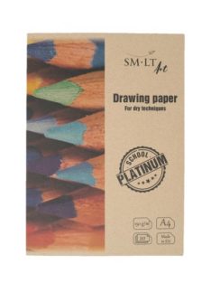 SMLT Platinum rajzlapok mappában - 150g A4 20 lapos
