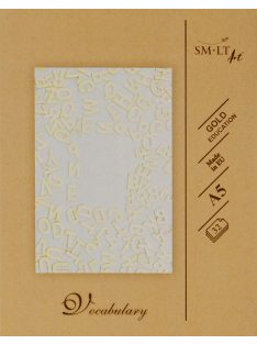   SMLT GOLD Szótárfüzet, vonalas - 80g, 36 lapos - 205x165 mm