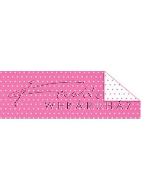 Kartonpapír - Pöttyös, rózsaszín karton, 29,5x20cm, 1 lap