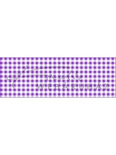   Happy Papír kétoldalas - Kockás, orgona lila karton, 29,5x20cm, 1 lap