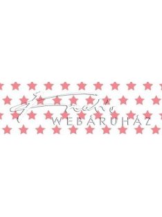   Happy Papír kétoldalas - Rózsaszín csillagos karton, apró csillag mintával 29,5x20cm, 1 lap