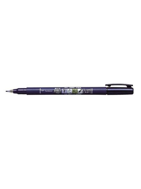 Tombow Fudenosuke ecsetfilc - kemény (WS-BH), fekete