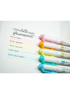   Zebra Mildliner Szövegkiemelő Szett - 5 db-os Fluoreszkáló készlet