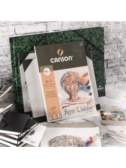 Pasztelltömb, Ingres, szines lapos rajztömb