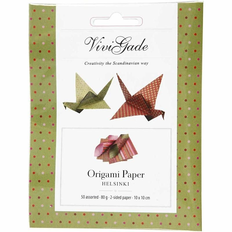 Origami papír - Helsinki, 10x10 cm