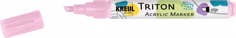 KREUL Triton Akril Filctoll Vágott heggyel (1-4 mm) - Rózsaszín
