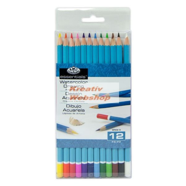 Színes tömör ceruzakészlet - Royal, 6 színű készlet